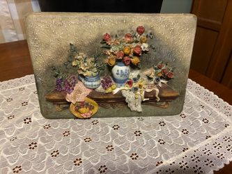 Porcelain textured wall art