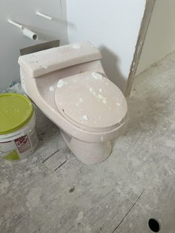 Vintage Pink Kohler Toilet 