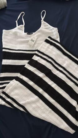 black & white dress (LARGE)