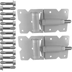 Vinyl Gate Hinges (White) W/ No Spring