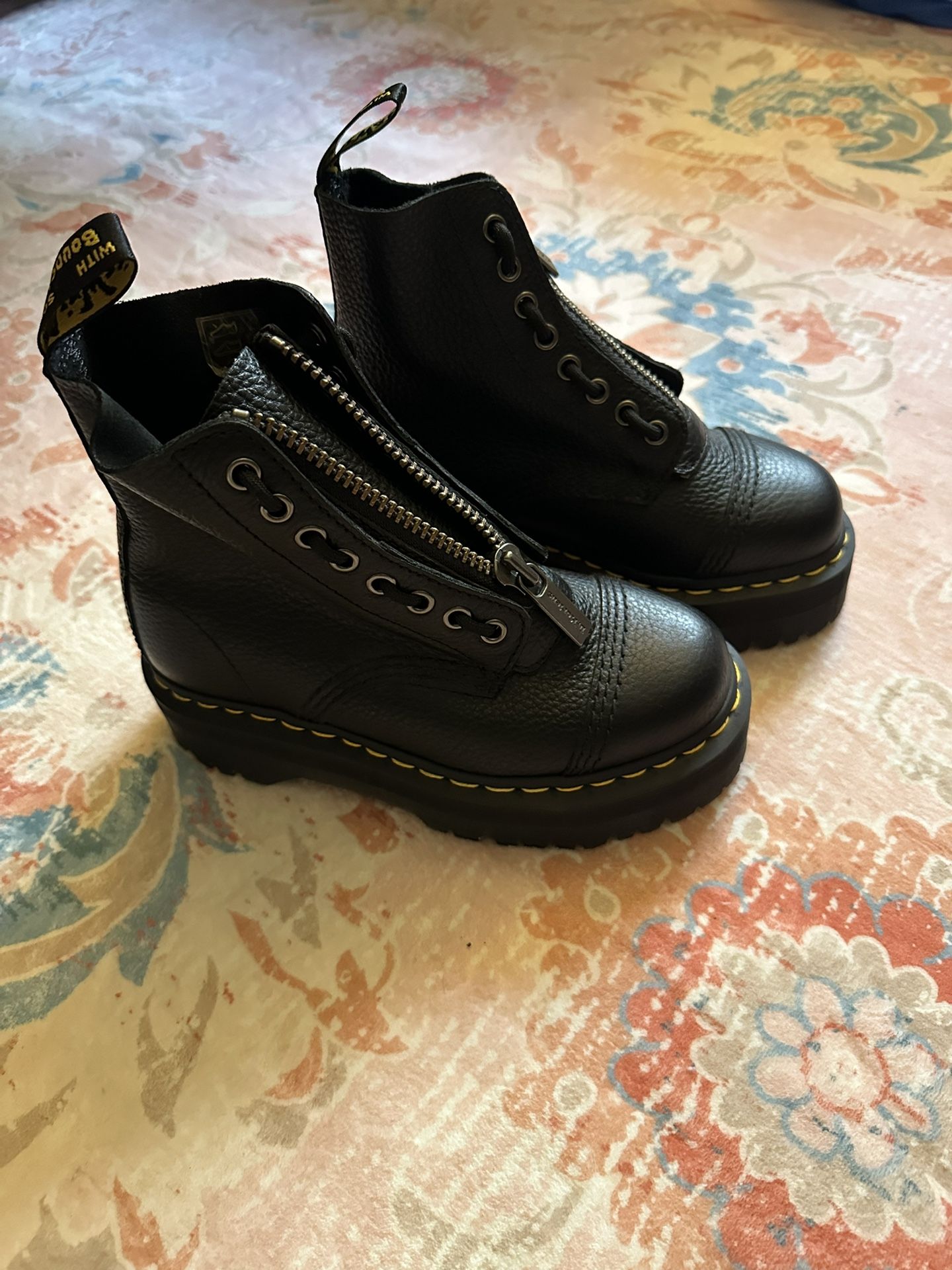 Doc Marten Sinclair Milled Nappa Leather Boots