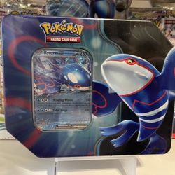 Kyogre EX Tin Pokemon