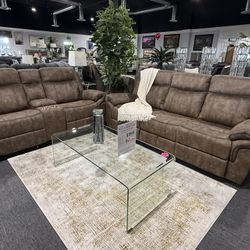 2 Pc Sofa And Loveseat 