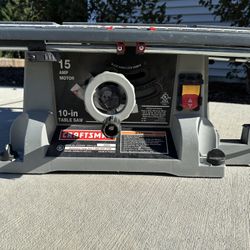Craftsman Table Saw