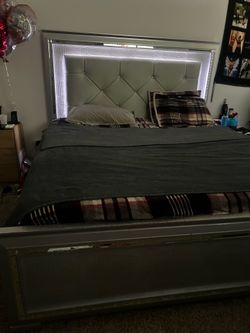 Led king size bed