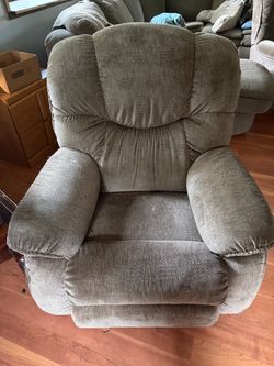 Oversized Fabric Recliner Chair