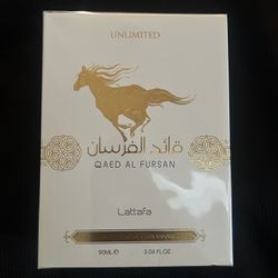 Qaed Al Fursan Unlimited by Lattafa EDP SPRAY 3.04 OZ For Men