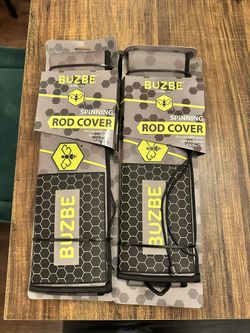 Brand New Buzbe Spinning Rod Covers