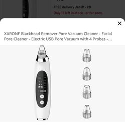 Black Head Remover Vacuum