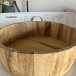 Wooden Fruit Bowl 