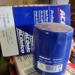 Spark Plug Wires & Oil Filter