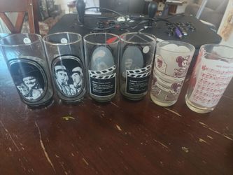 6 Comedy movie music drinking glasses