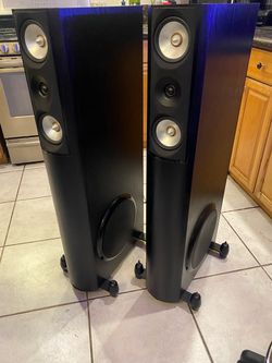 Acoustic Research tower speakers