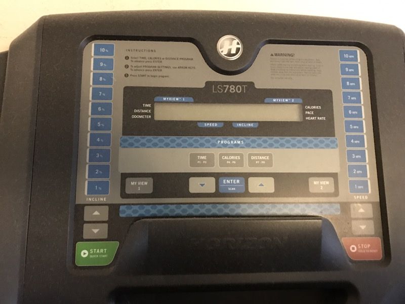 Treadmill Horizon LS780T for Sale in Friendswood TX OfferUp