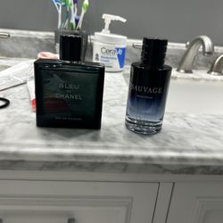 Bleu de Chanel and Dior Sauvage