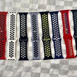Apple Watch Sports Band 38mm& 40mm Series 1-2-3-4-5-6 $6 for each 