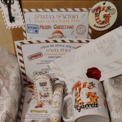 Santa Box, Custom Personalized 