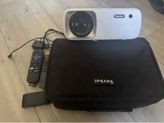 4k Projector with Roku & remotes