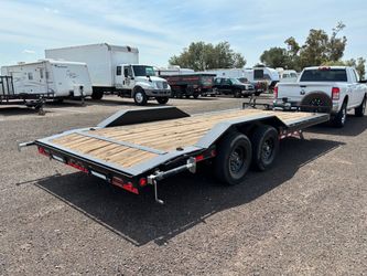 2022 Load Trail 20’ 14k Car Hauler / Equipment Trailer w/ 12K Winch