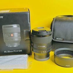 Sony FE f/1.4 35mm GM Lens for Sony E-mount