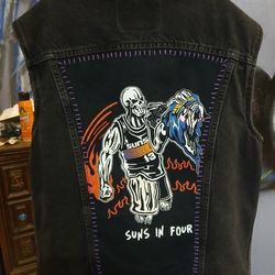 Phoenix Suns In Four Vintage Levi's Battle Vest
