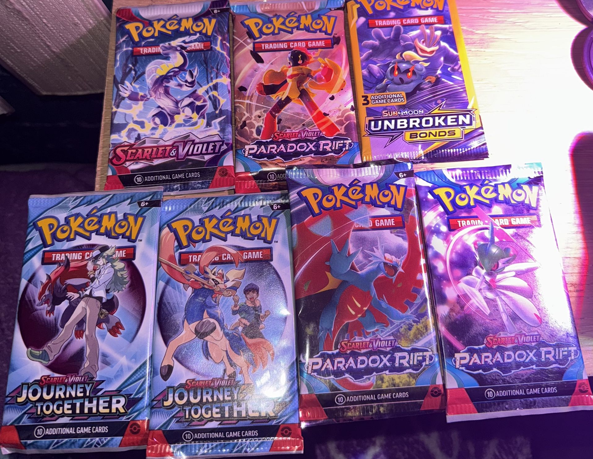 Pokemon Packs