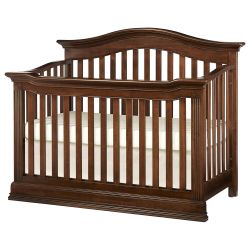 A Brown Full Sized Bed Convertible from a Baby Cache Crib (Must Sell)