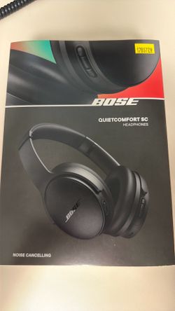 Bose quiet comfort SC noise cancelling headphones