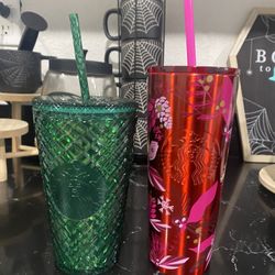 Starbucks Christmas tumblers
