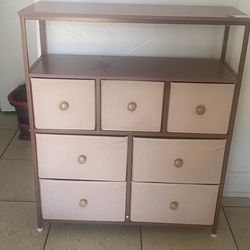 Pink dresser