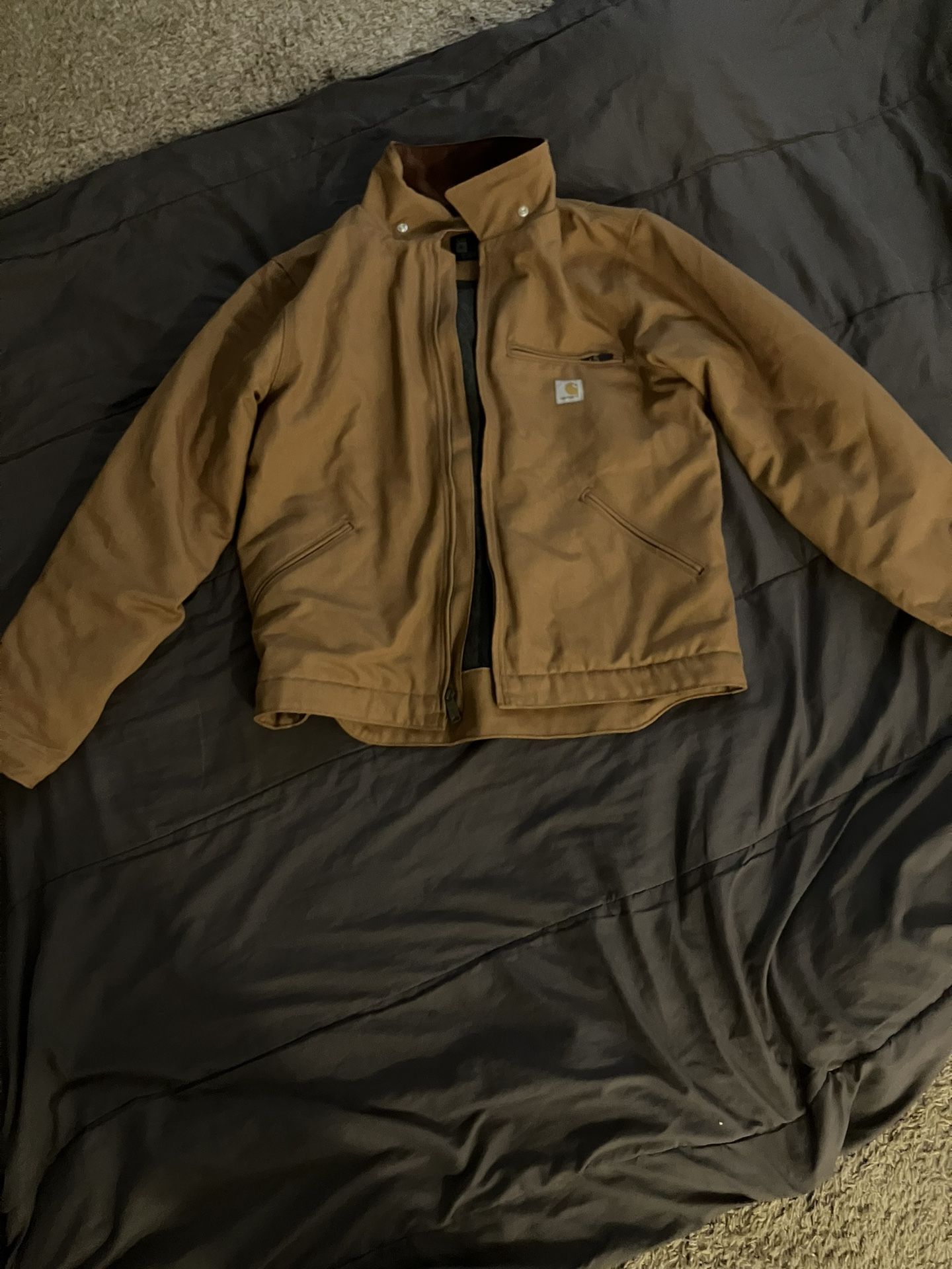 Carhartt Men's Brown Duck Detroit Jacket brand new