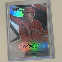 ⚾️2021 Topps Fire Auto Mickey Moniak Rookie Auto RC