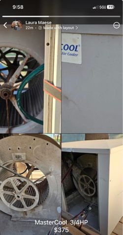 Master-cool swamp cooler