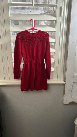 Girls Knit Cat & Jack Dress 4/5