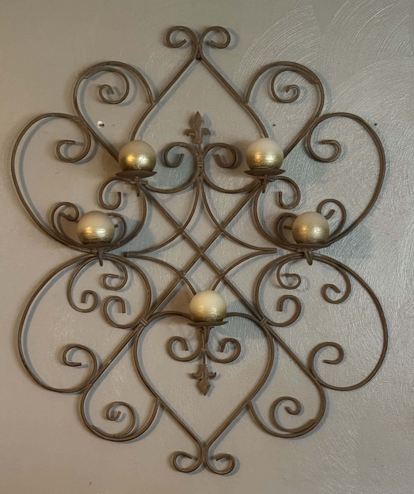 Large Wall Decor-Candle Holder