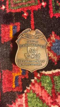 United Stated Deputy Game Warden 