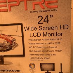 New 24 Inch Monitor 
