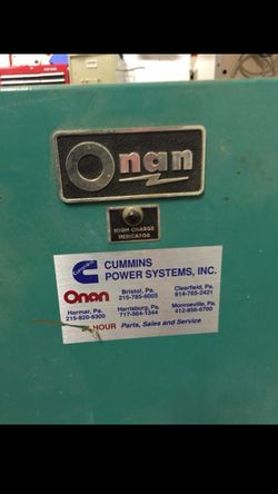 Onan genarator