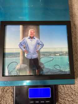 RICHARD BRUNSON Signed Celebrity/Business Photo w/ COA – Framed – Collectible