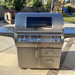 Fire Magic 36-inch Echelon Diamond E790s Portable Grill with Single Side Burner