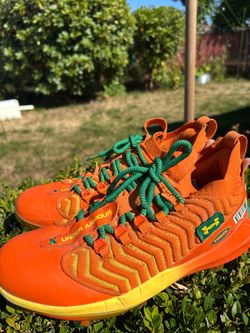 Under Armour Harper 9 Pro Men Bring The Juice (contact info removed)-800 Baseball Cleats Sz 9.5