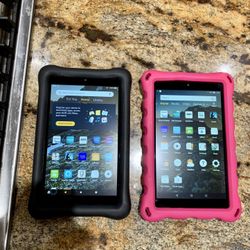 8 inch Amazon Kindle Fire Tablets