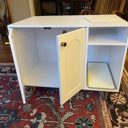 UNused Hidden Litter Box Furniture