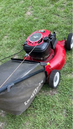 Two running  mowers
