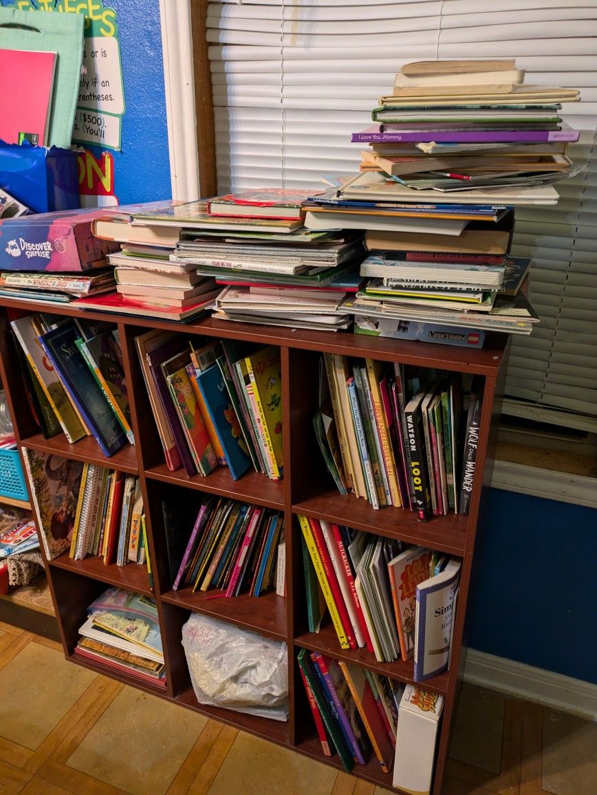 Librero Con Libros Incluidos