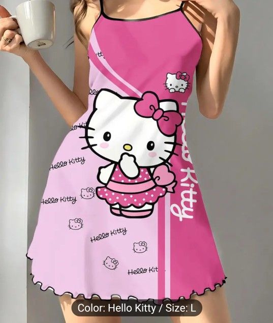 Hello Kitty Women's Slip Nightgown
