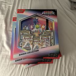 Pokemon Prismatic Evolutions Binder