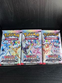Prismatic evolutions single packs