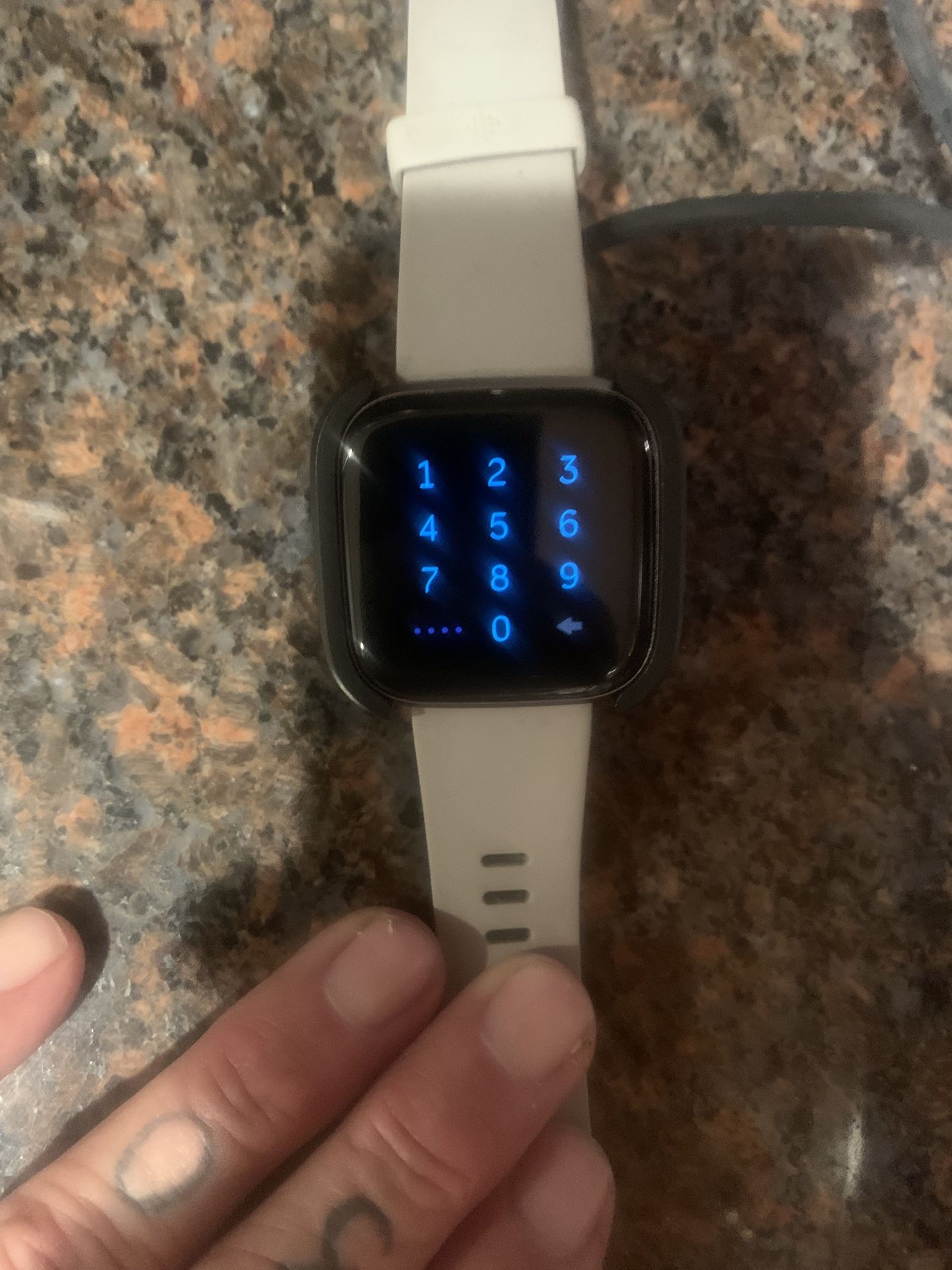 Fitbit Versa 2 Smart Watch With Charging Dock Cable