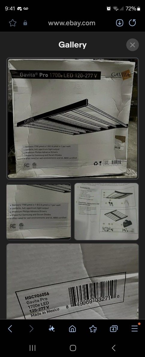 Gavita Led Grow L9ghts
